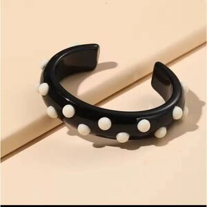 Funky Korean Bangle Bracelet Polka Dot